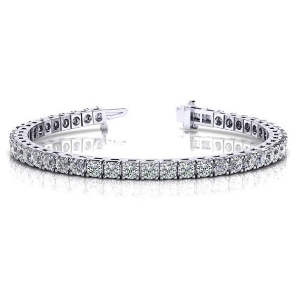 Classic Diamond 14K Gold Tennis Bracelet