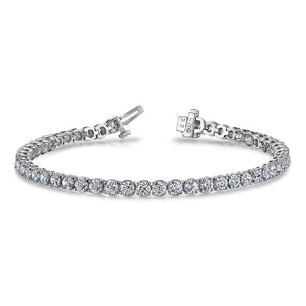 Timeless Diamond 14K Gold Tennis Bracelet